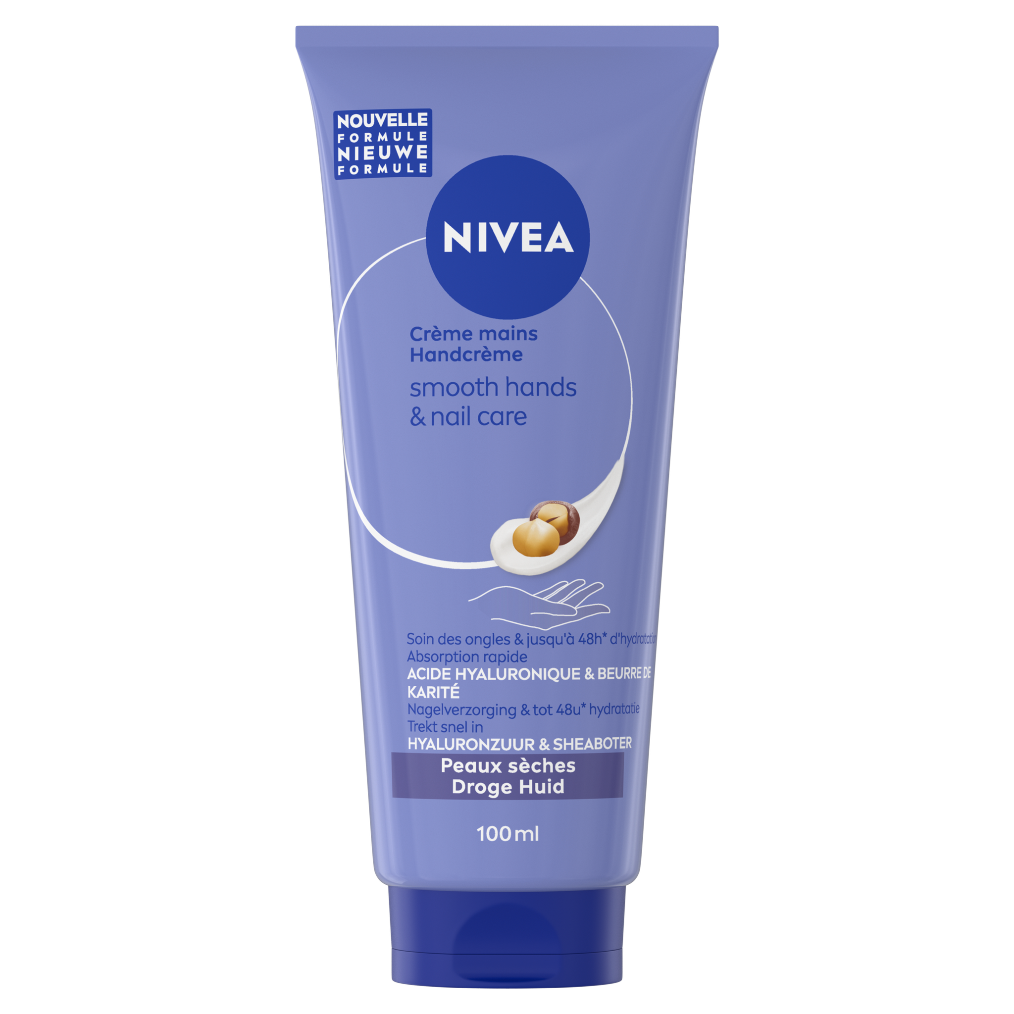 NIVEA Smooth Hands & Nail Care Handcrème 100 ML