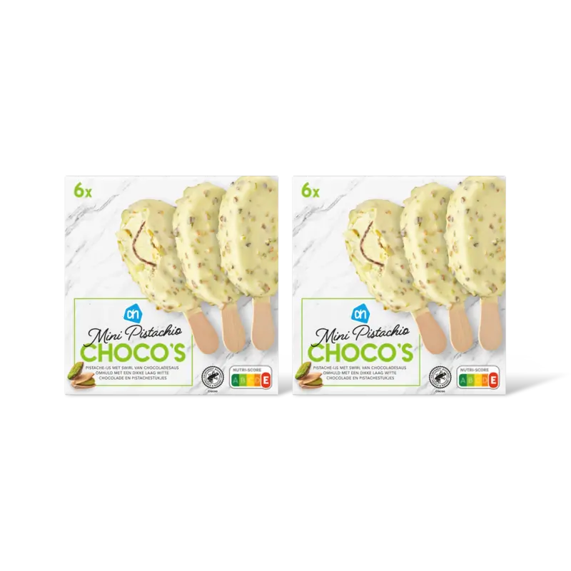 AH Mini pistache choco's 2-pack