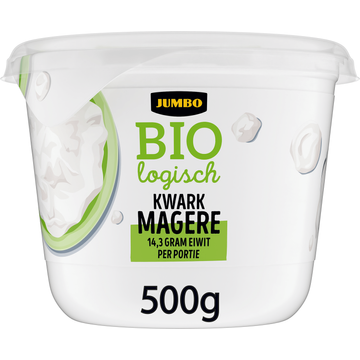Jumbo Biologisch Magere Kwark 500 g