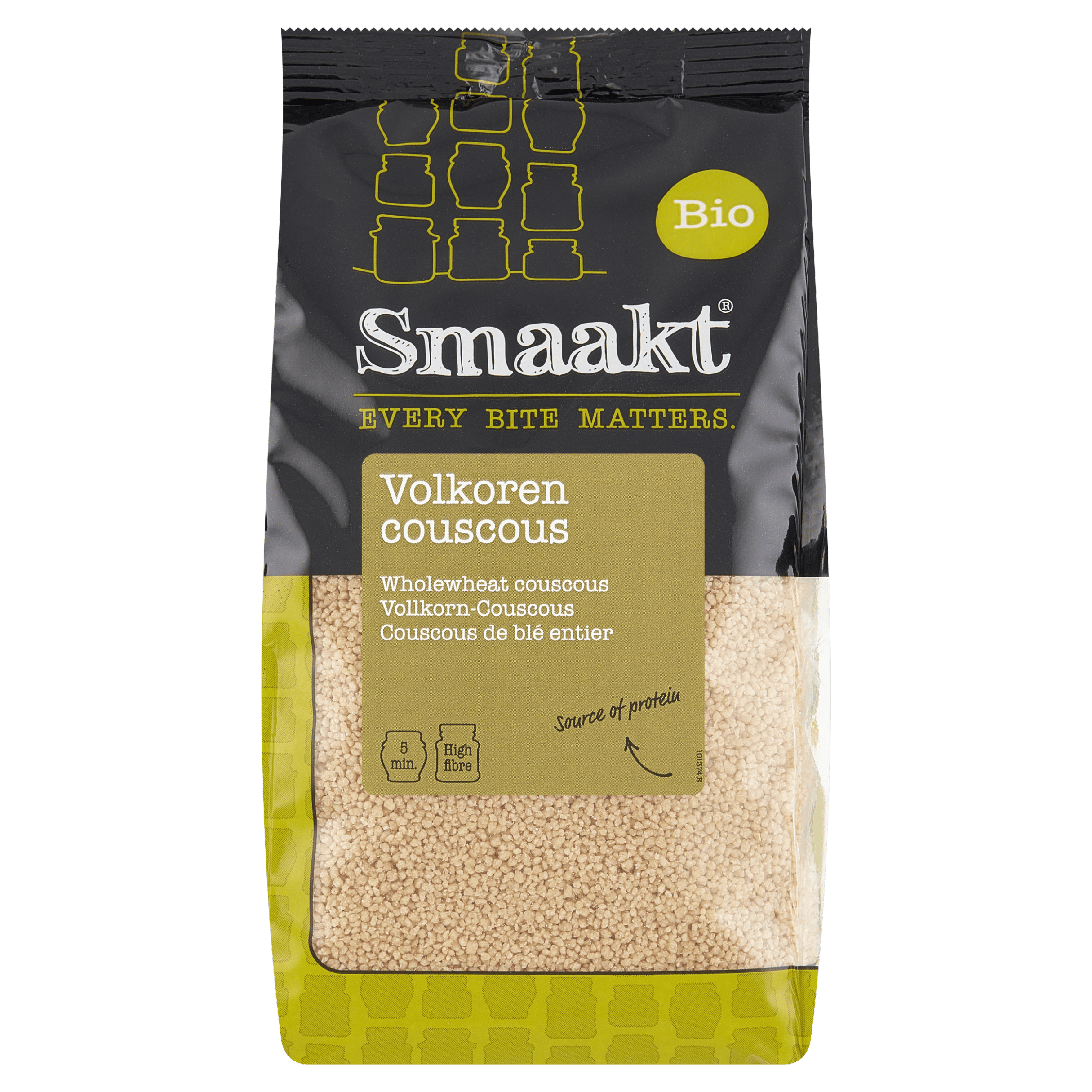 Smaakt Volkoren Couscous bio