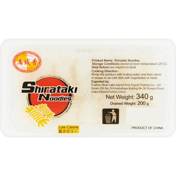 City Aroma Shirataki Konjak Noedels 340 g