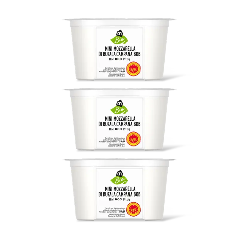 AH Biologisch Mini buffelmozzarella 3-pack