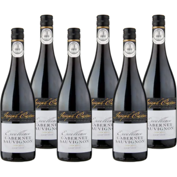 Excellence - Cabernet Sauvignon - 6 x 750 ML - zonder doos