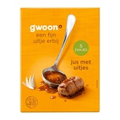 g'woon mix voor jus met uitjes