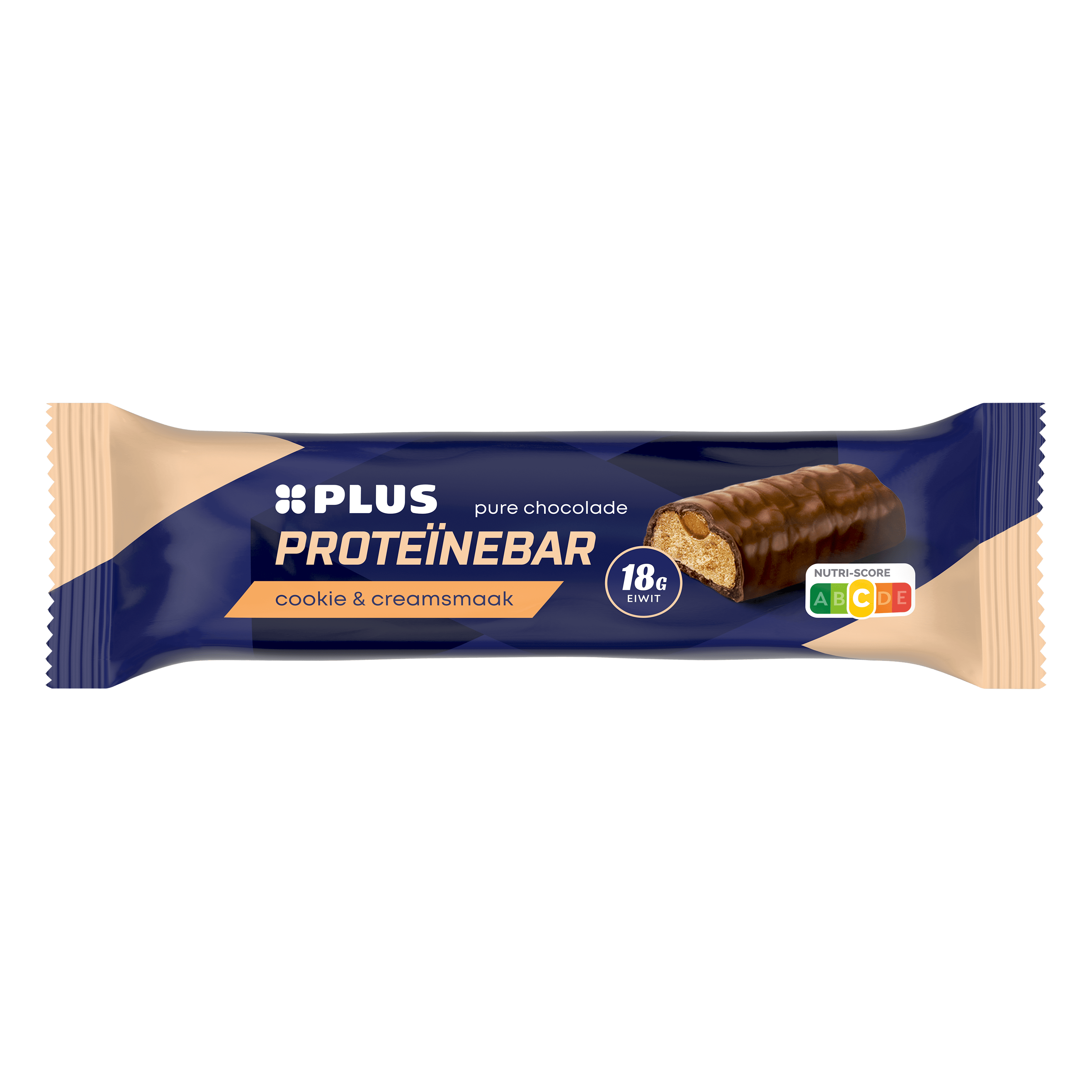 PLUS Proteïne reep cookies & cream