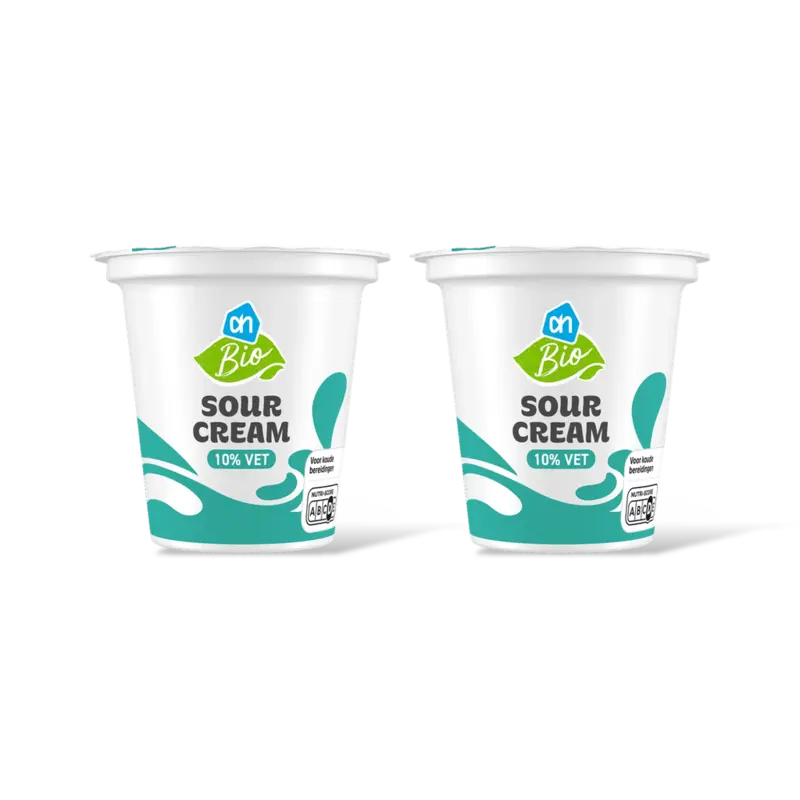 AH Biologisch Sour cream 2-pack