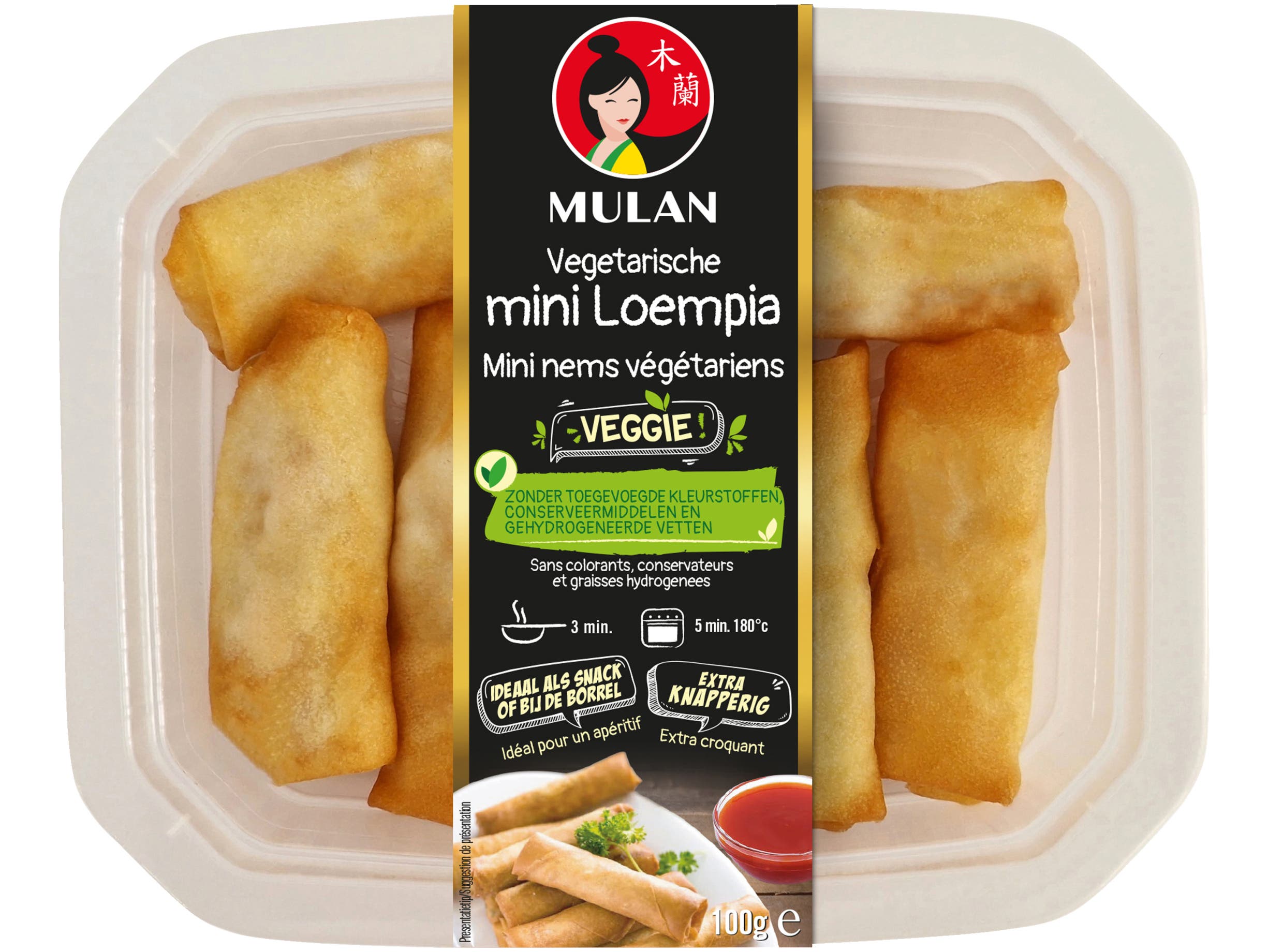 Mini loempia's