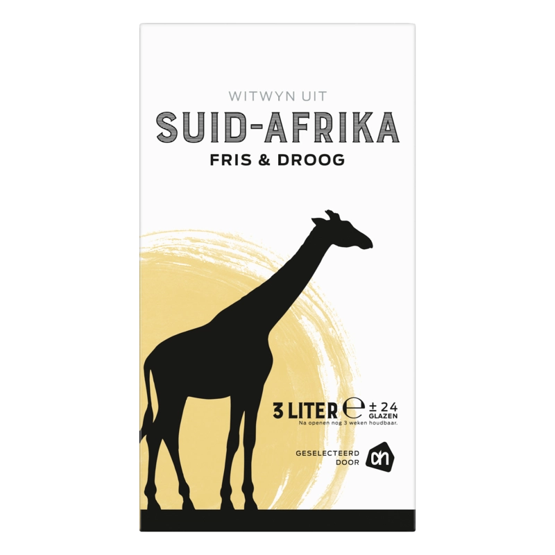 AH Fris & droge Zuid-Afrikaanse wijntap wit