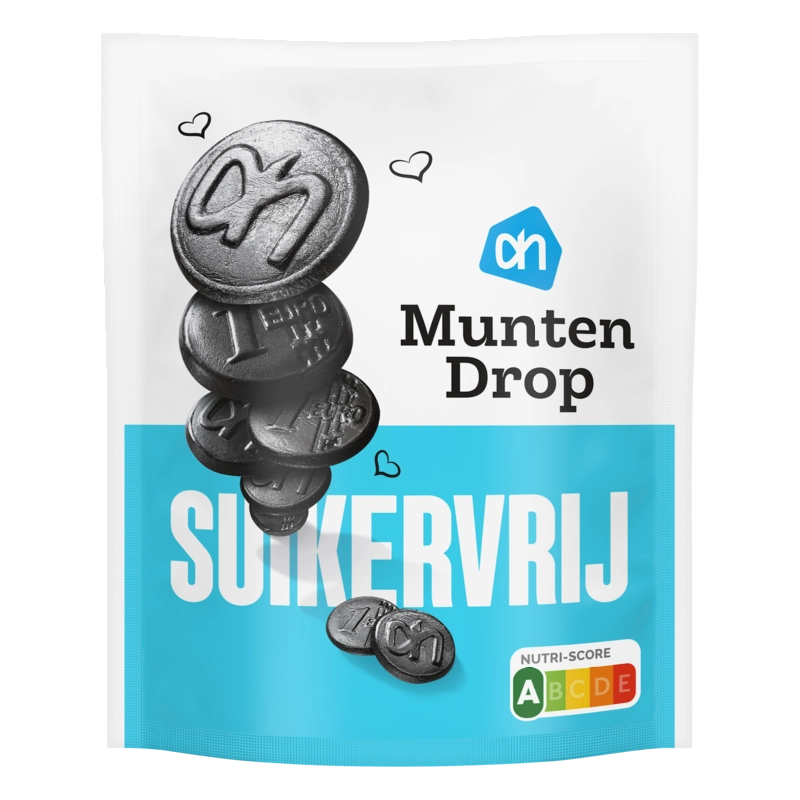 AH Munten drop suikervrij