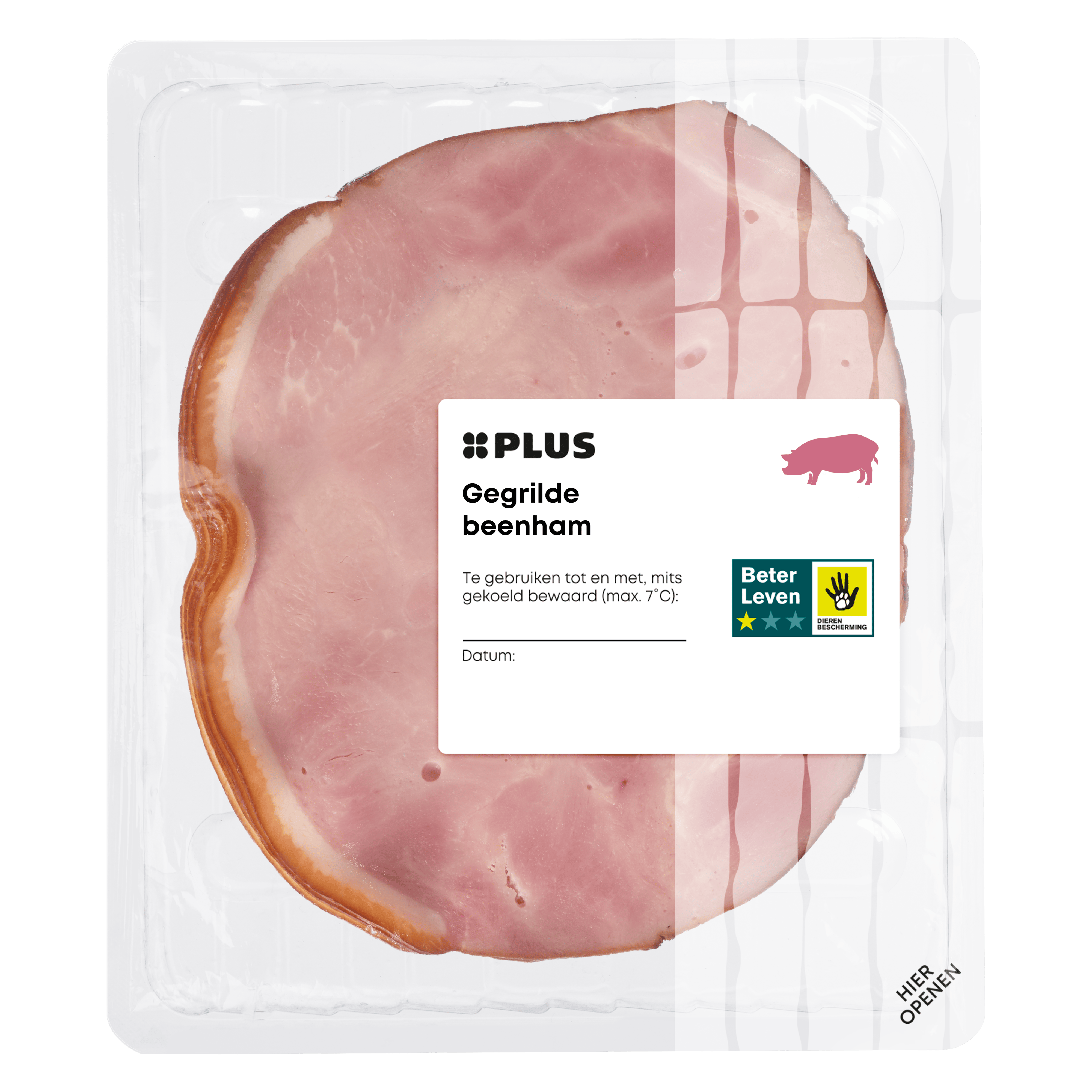 PLUS Gegrilde beenham