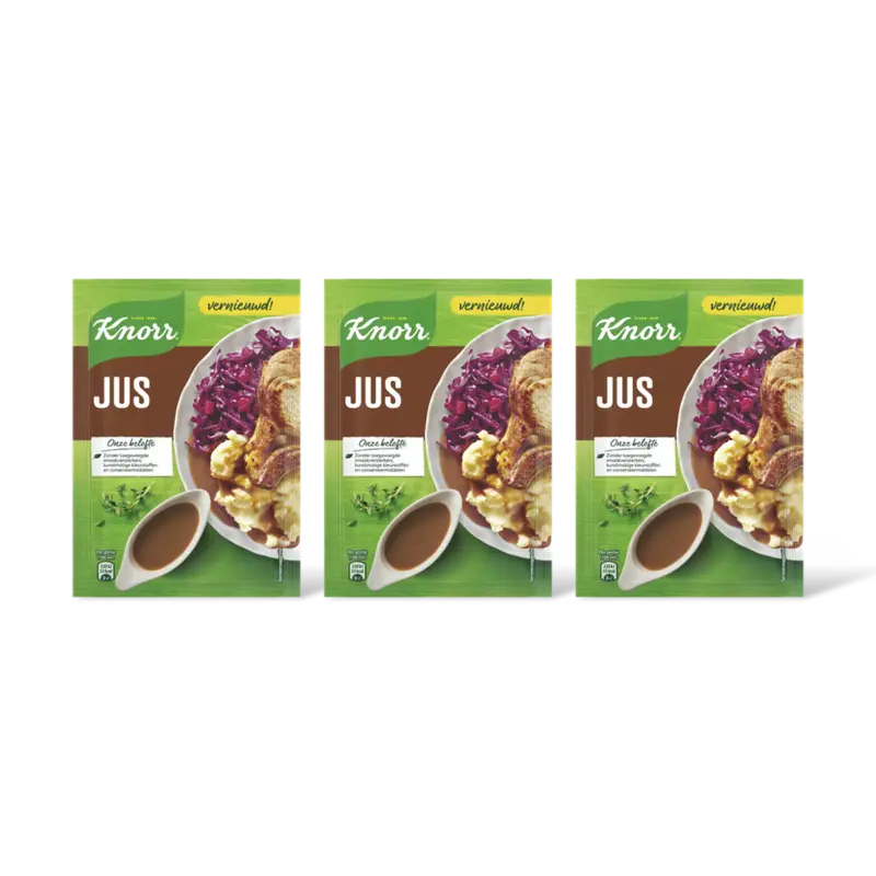 Knorr Jus 3-pack