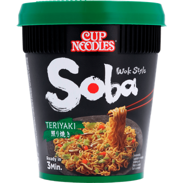 Cup Noodles Soba Wok Style Teriyaki 90 g