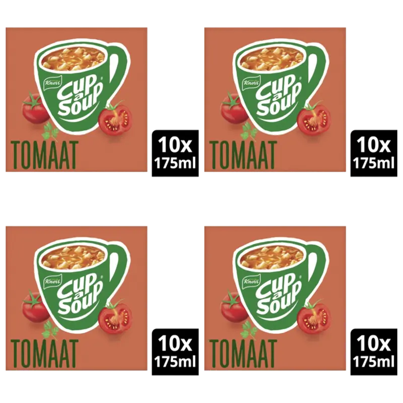 Knorr Cup-a-soup tomaat 4-pack