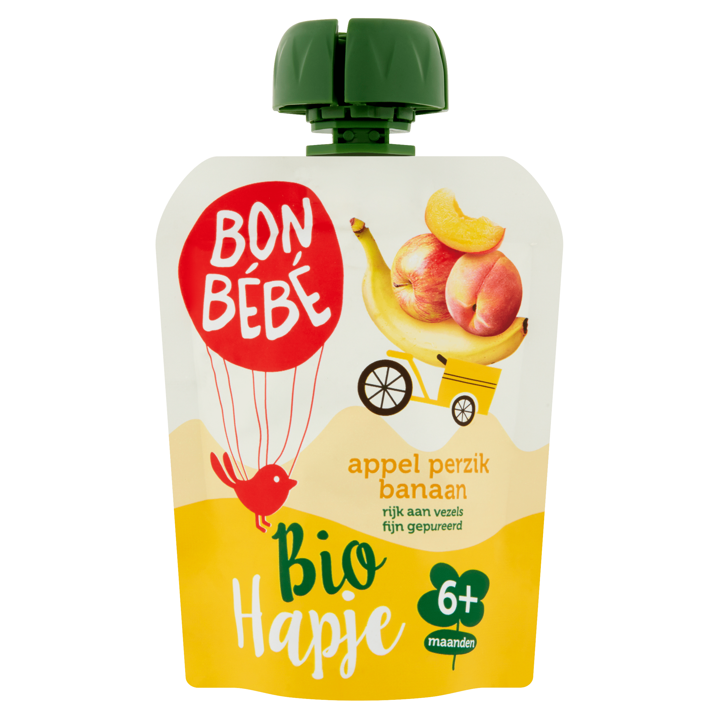 Bonbebe knijp appel perzik banaan