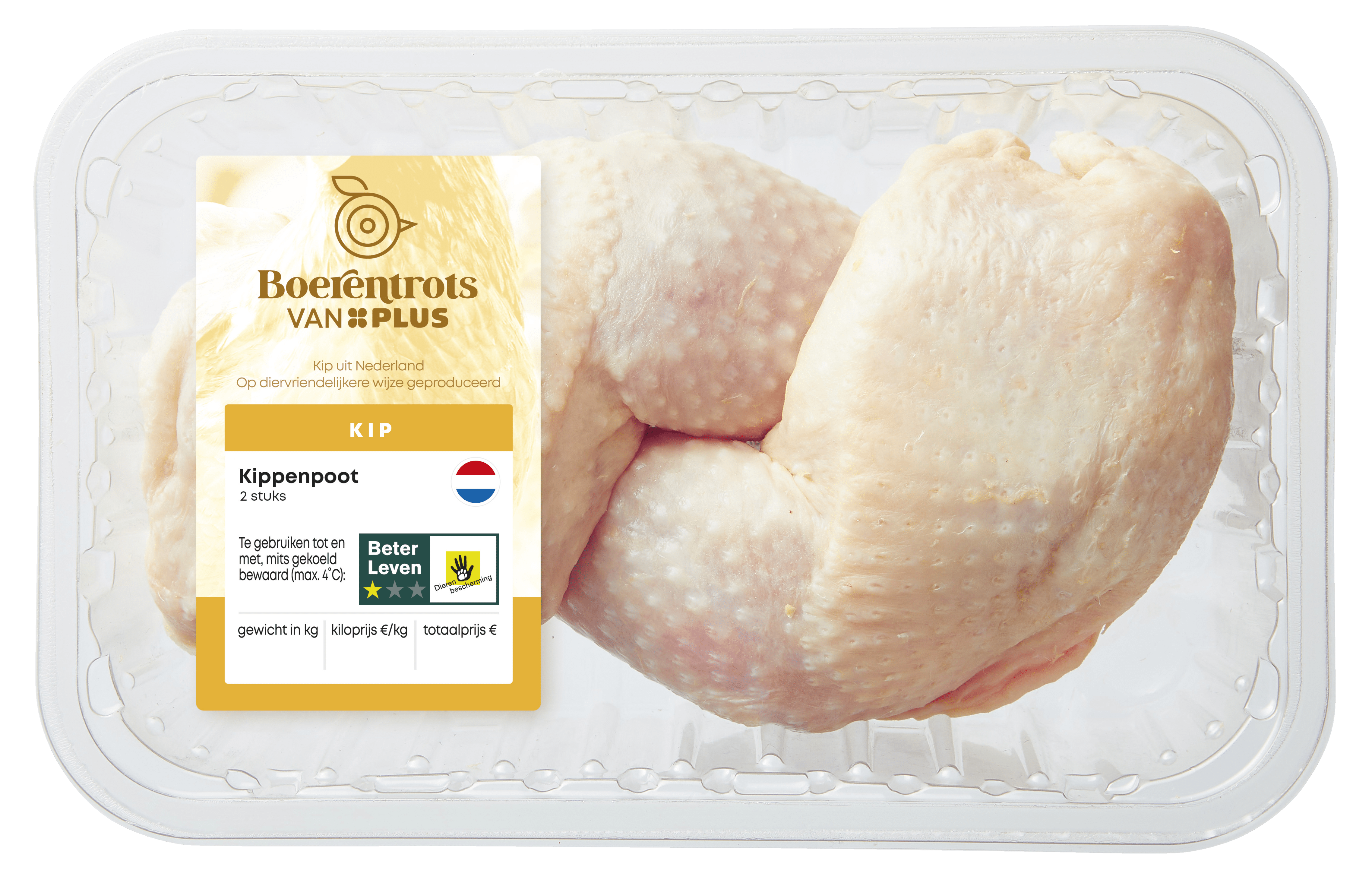 PLUS Boerentrots Kippenpoot 2st
