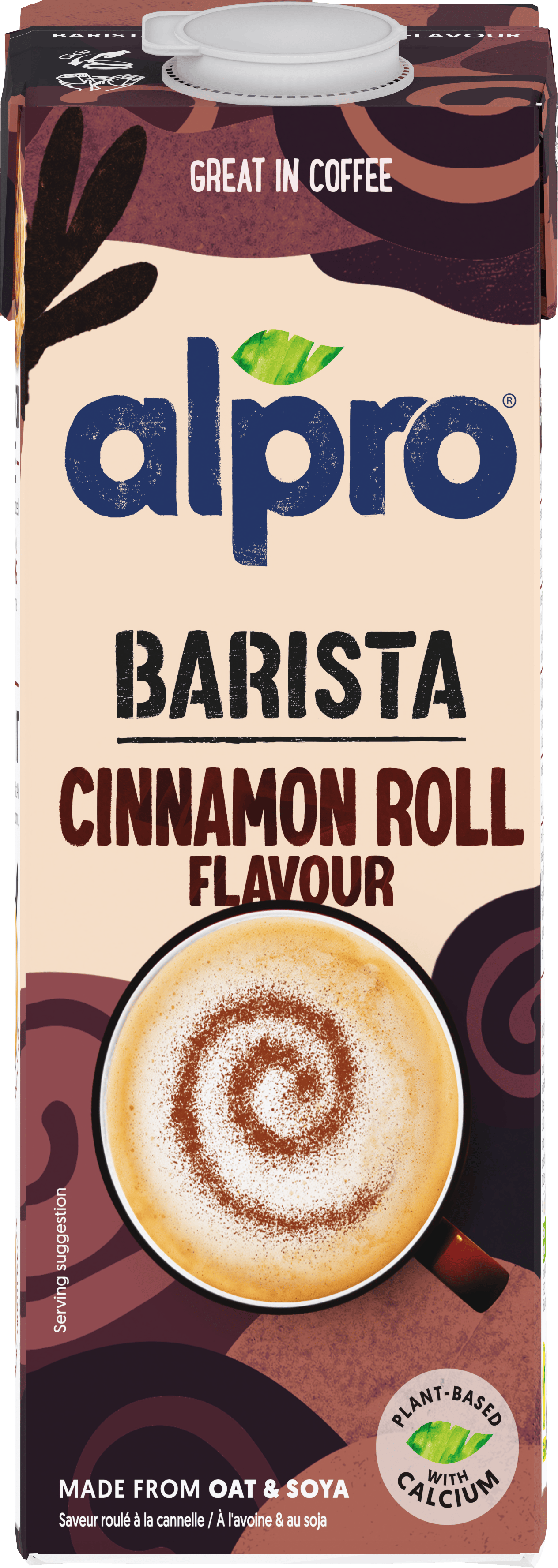 Alpro Barista Flavoured Cinnamon Roll