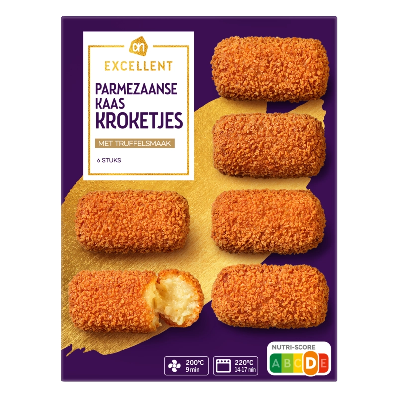 AH Excellent Parmezaanse kaaskroketjes met truffel