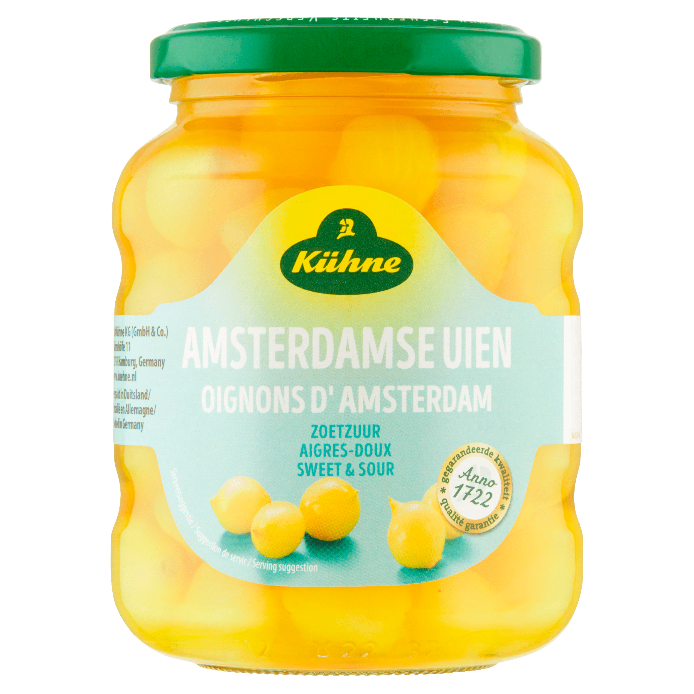 Kuhne Amsterdamse uien 370 ml