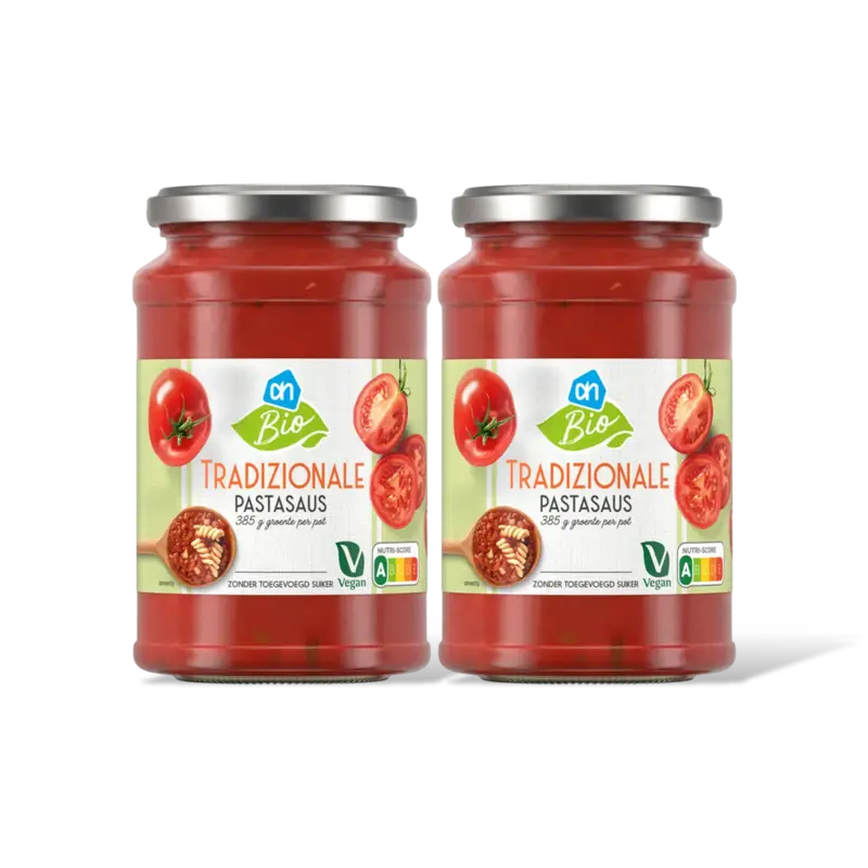 AH Biologisch Pastasaus tradizionale 2-pack