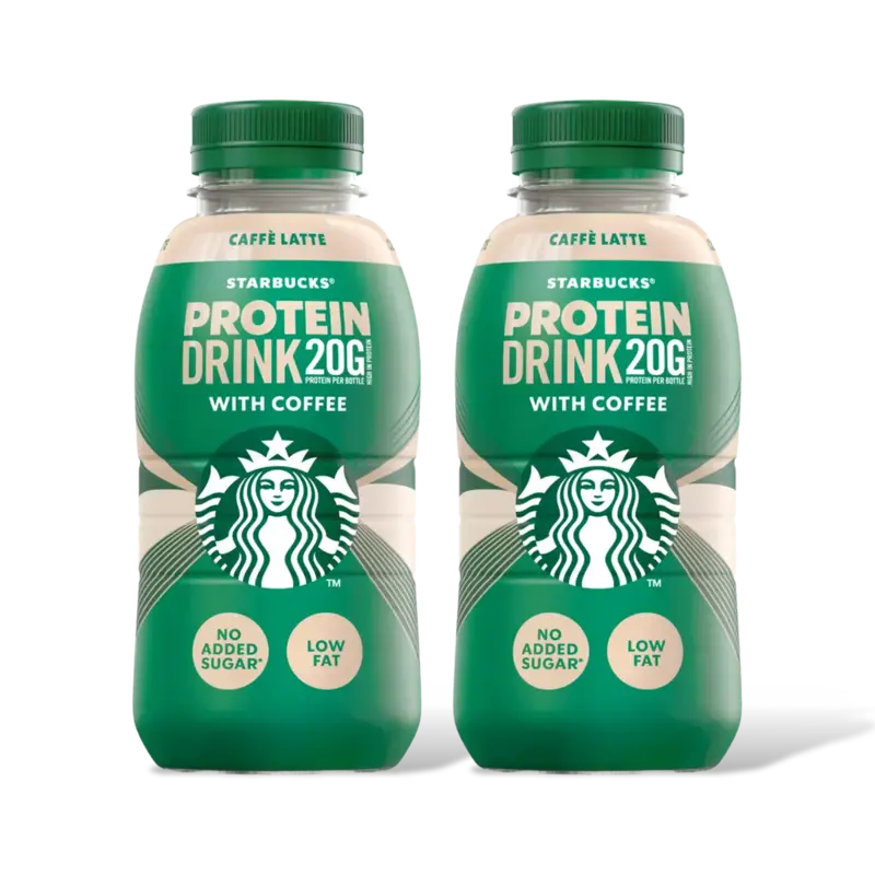 Starbucks Protein drink caffe latte coffee 2-pack