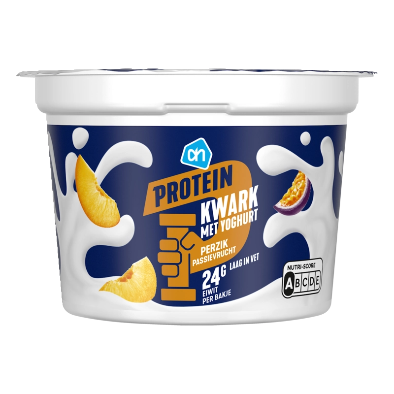 AH Protein kwark met yoghurt perzik passie