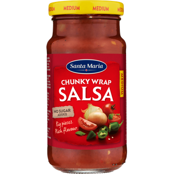 Santa Maria Chunky Wrap Salsa Medium 230 g