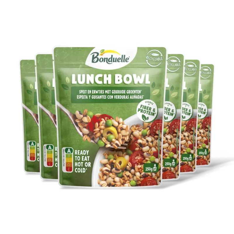 Bonduelle Bonduelle Lunchbowl spelt 6-pack