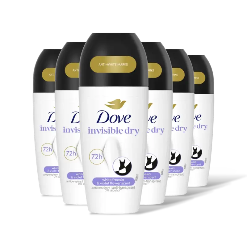 Dove Invisible dry anti-transpirant 6-pack