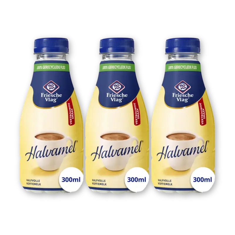 Friesche Vlag Halvamel 3-pack
