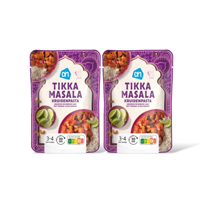 AH Tikka masala kruidenpasta 2-pack