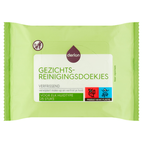 Derlon Gezichtsreinigingsdoekjes normaal