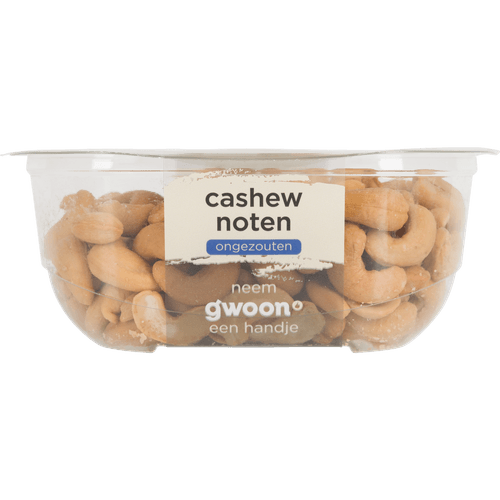 G'woon Cashewnoten ongezouten