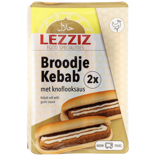 LEZZIZ Broodje kebab
