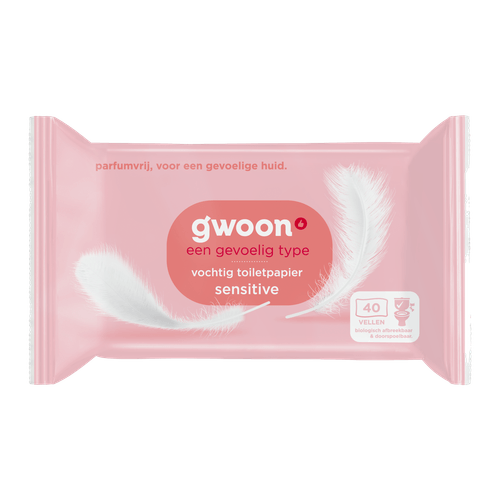 G'woon Vochtig toiletpapier sensitive