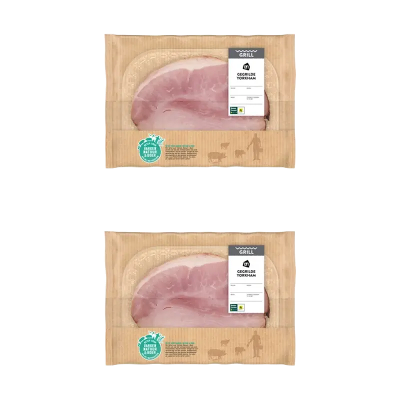 AH Gegrilde yorkham 2-pack