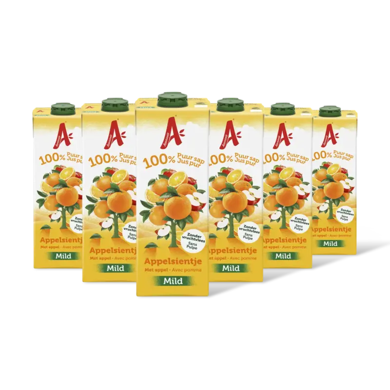 Appelsientje Sinaasappelsap mild 6-pack