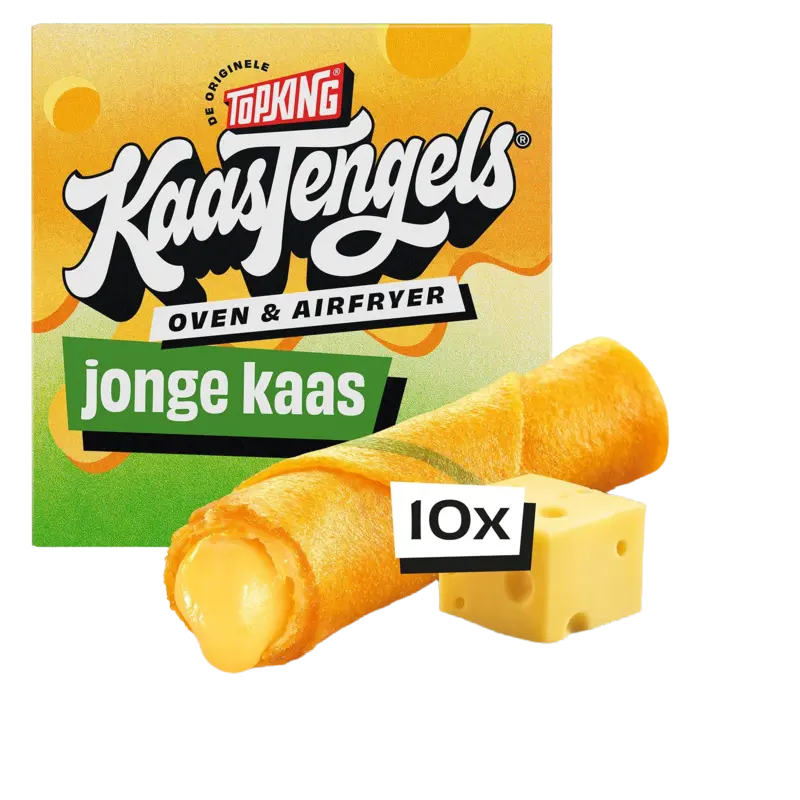 Topking Kaastengels jonge kaas oven & airfryer