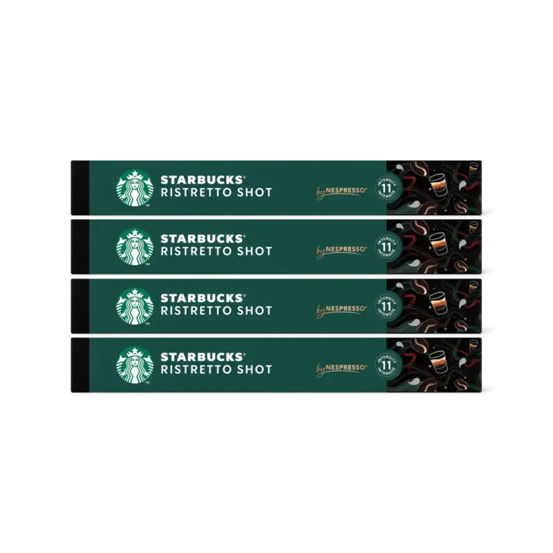 Starbucks Nespresso ristretto capsules 4-pack
