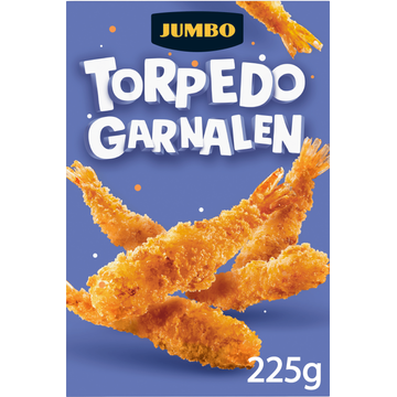 Jumbo Torpedo Garnalen 225 g