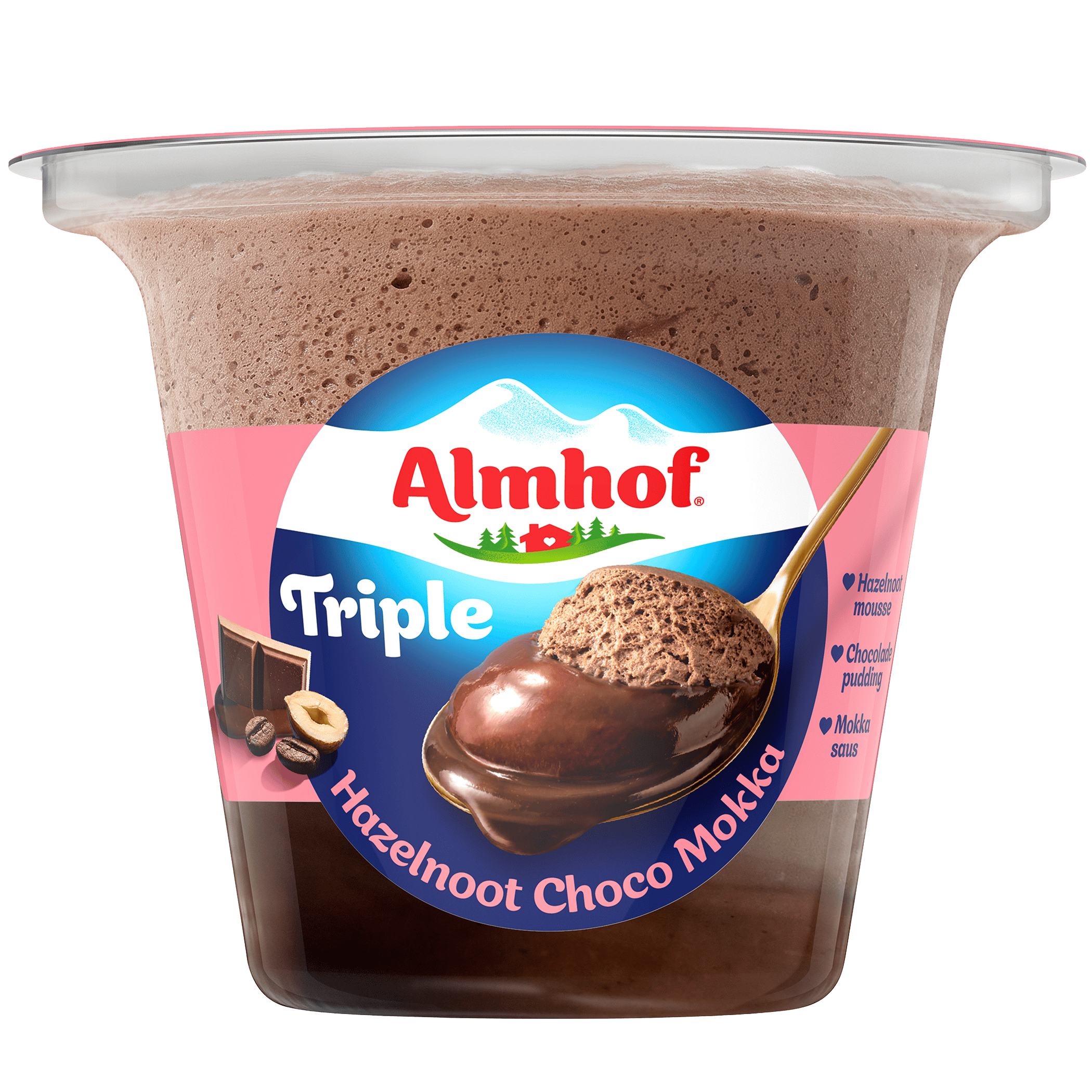 Almhof Triple Hazelnoot Choco Mokka