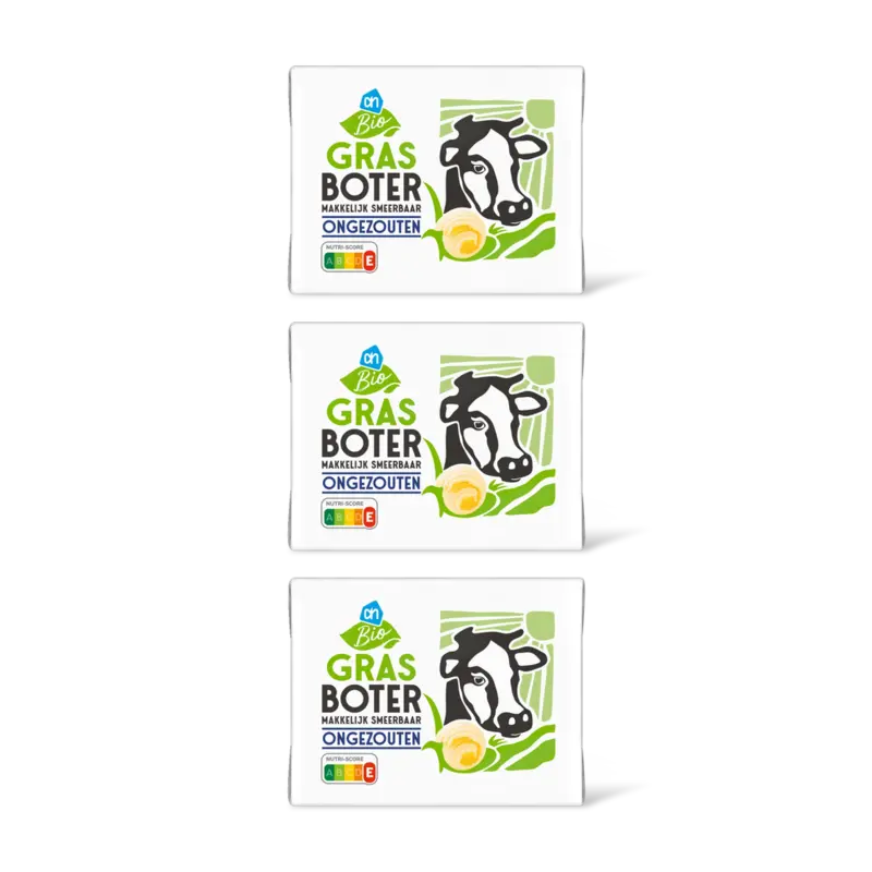 AH Biologisch Grasboter makkelijk smeerbaar ongezo 3pk