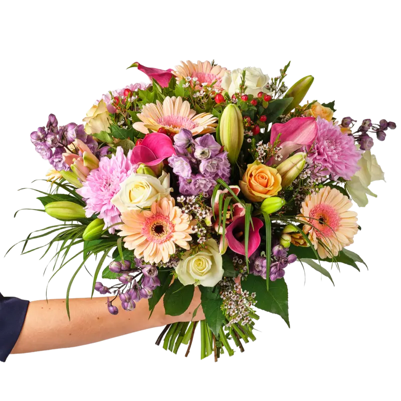 Gemengd boeket pastel