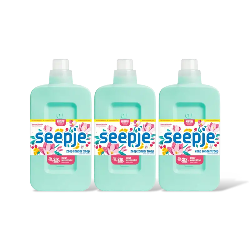 Seepje Wasmiddel kleur 3-pack