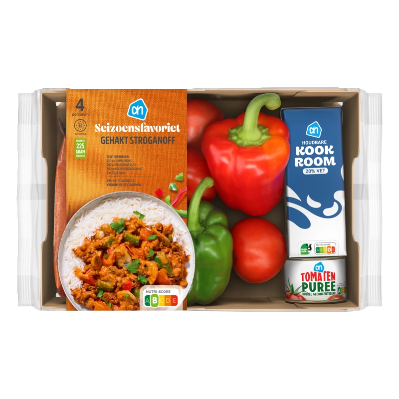 AH Gehakt stroganoff verspakket
