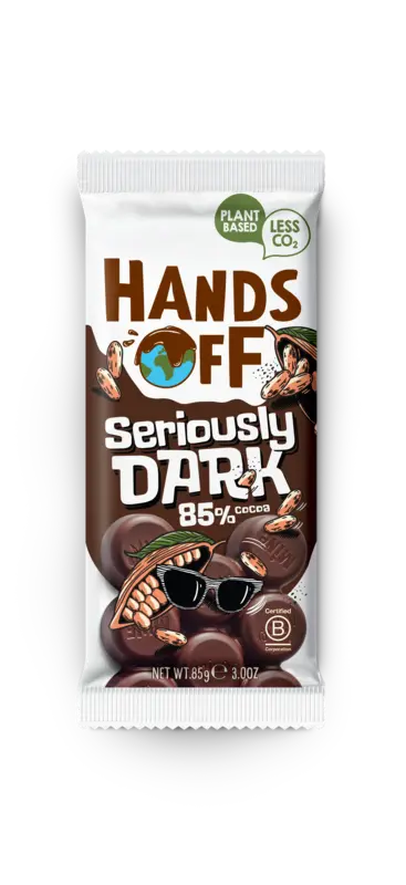 Hands Off Seriously dark 85% cacao