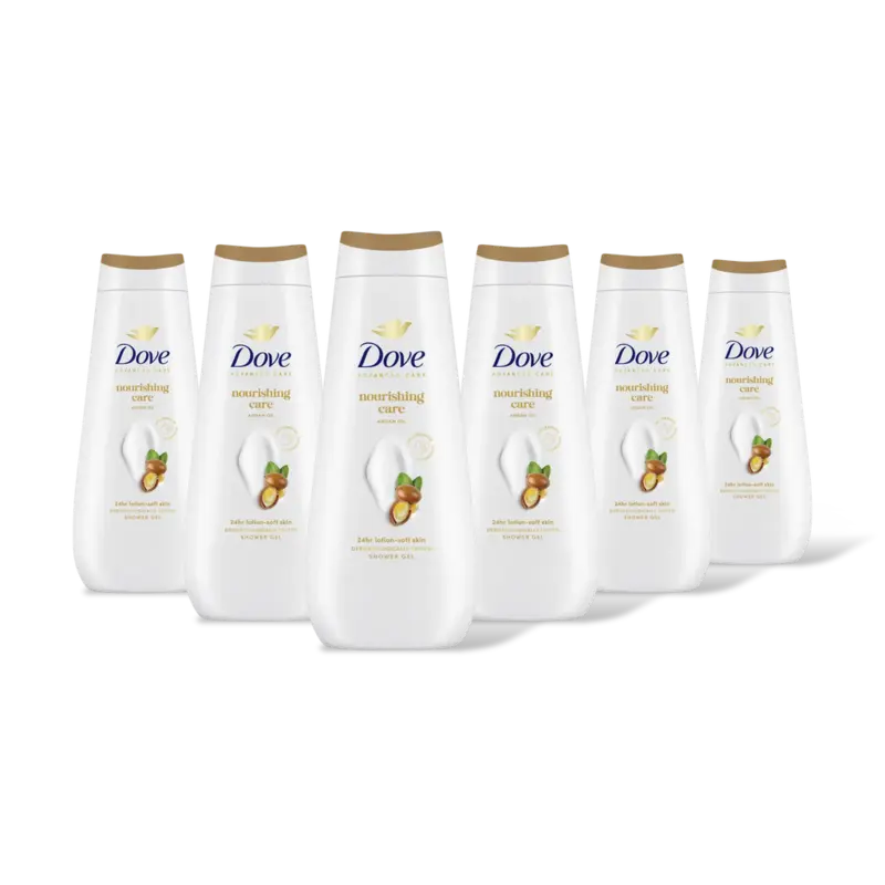 Dove Nourishing care douchegel 6-pack