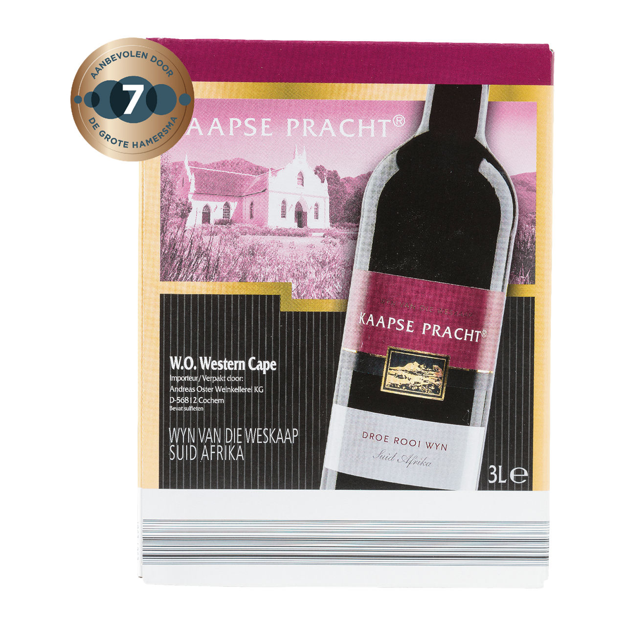 Kaapse Pracht rood bag-in-box