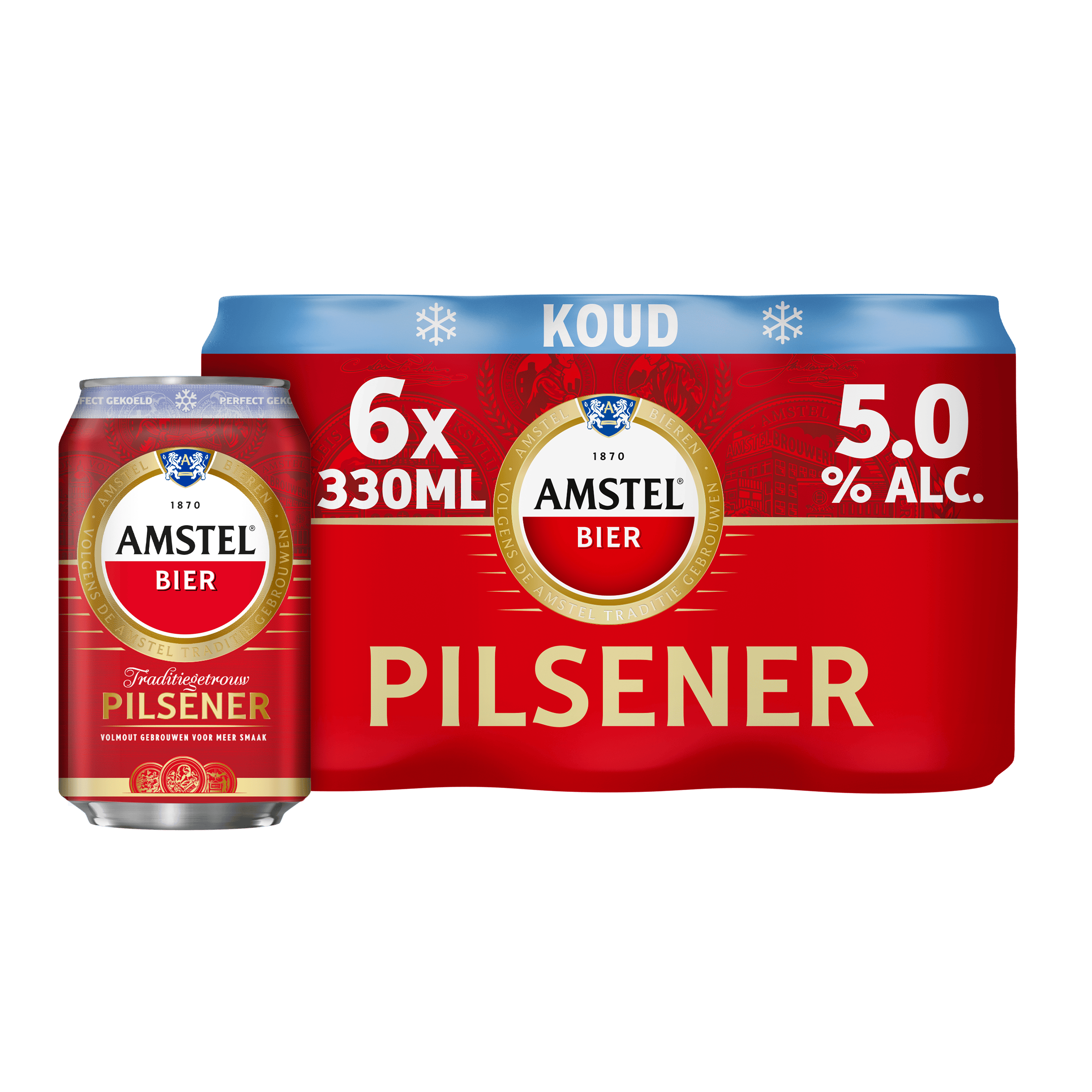 Amstel Pilsener bier blik coolcan