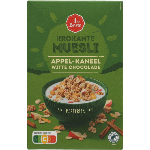 1 de Beste Krokante muesli appel kaneel