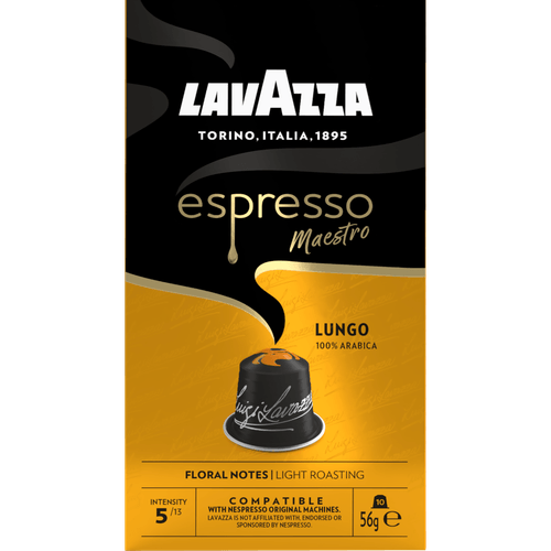Lavazza Koffiecups alu maestro lungo sterkte 5
